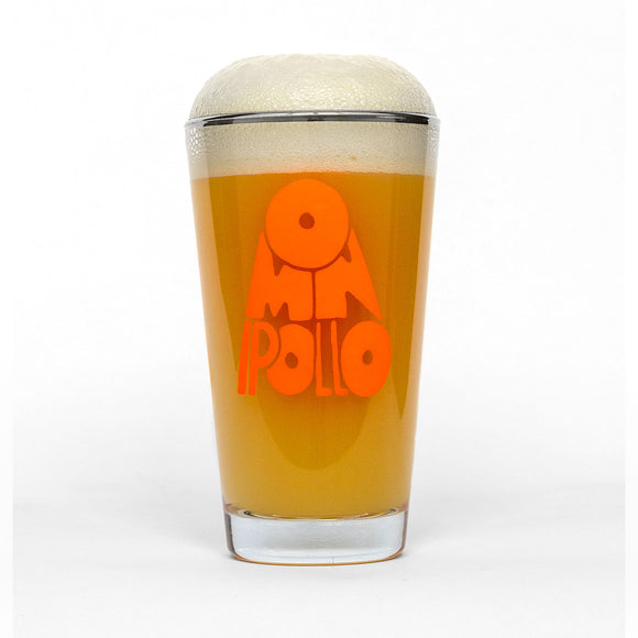 Omnipollo platinum rim glass
