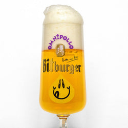 Omnipollo x Bitburger glass