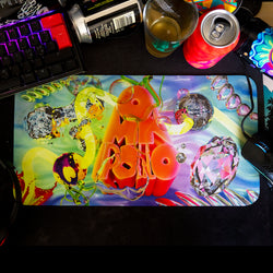 Omnipollo Chrome & Crystals mouse pad - Omnipollo