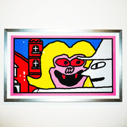 Bronte silkscreen print