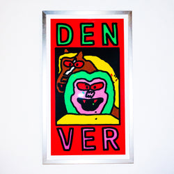 Denver silkscreen print