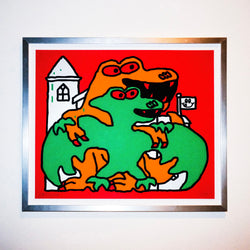 King Church silkscreen print